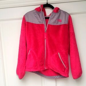 North face full zip hoodie for child